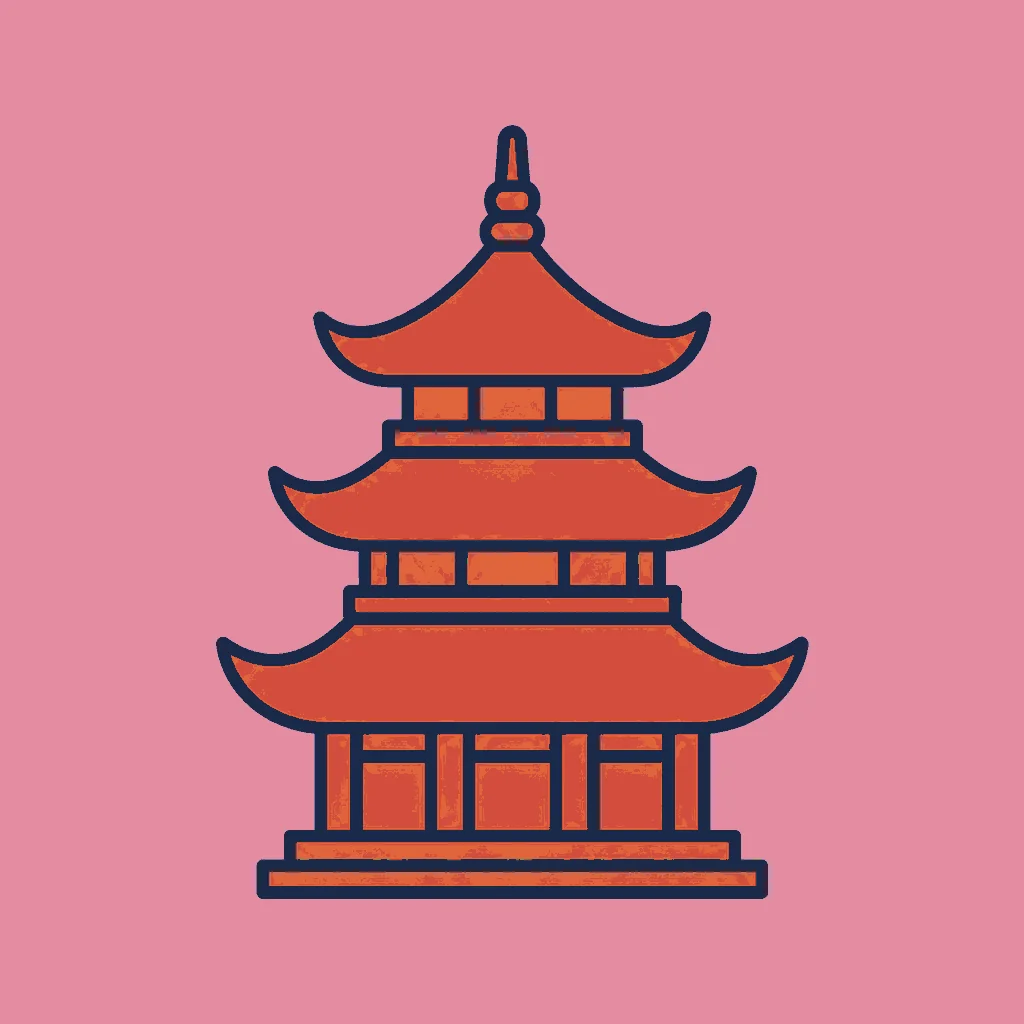 Far East — a collectible Snailpost stamp
